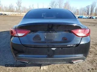 2015 Chrysler 200 S with VIN 1C3CCCBG1FN647510, listed as a Copart auction lot 48948775 with 131,252 mi miles and Salvage Title. Bid and sale history available at carsss.com. Image 6.