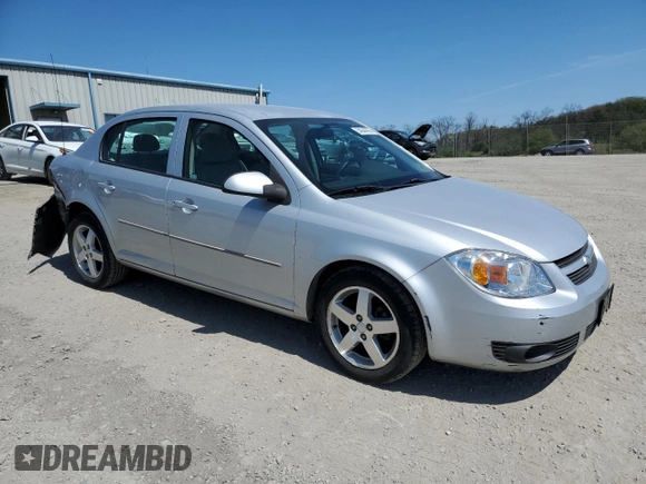 2005 Chevrolet Cobalt LS with VIN 1G1AL54F257521140, listed as a Copart auction lot 54344605 with 87,027 mi miles and Salvage Title. Bid and sale history available at DreamBid. Image 4.