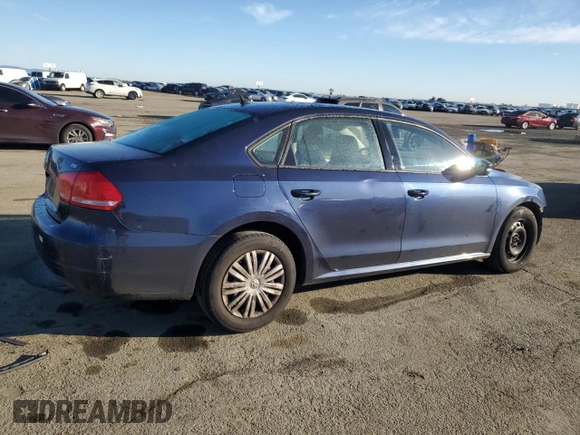 2015 Volkswagen Passat Limited Edition Edition z VIN 1VWAT7A38FC097398, wystawiony jako Copart lot #46146545 z przebiegiem 183 577 mil mil oraz Szkoda całkowita • Salvage title. Historia ofert i sprzedaży dostępna na DreamBid. Obrazek 3.