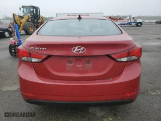2016 Hyundai Elantra SE with VIN KMHDH4AE1GU599341, listed as a Copart auction lot 48620145 with 182,113 mi miles and Clean Title. Bid and sale history available at carsss.com. Image 6.