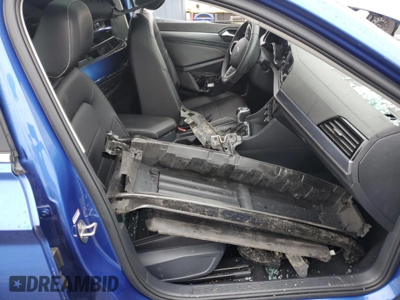 2023 Volkswagen Jetta SE with VIN 3VW7M7BU6PM042611, listed as a Copart auction lot 61238645 with Not provided miles and Salvage title. Bid and sale history available at DreamBid. Image 7.