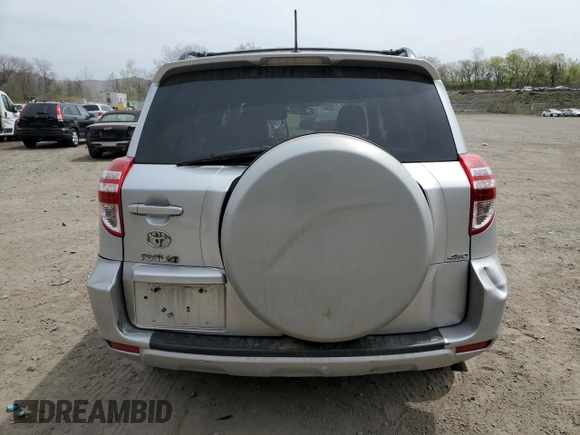 2011 Toyota RAV4 with VIN 2T3BF4DV4BW086187, listed as a Copart auction lot 54571425 with 221,610 mi miles and Salvage Title. Bid and sale history available at carsss.com. Image 6.