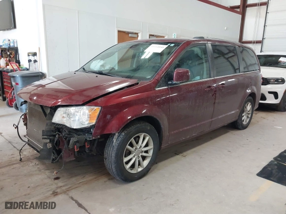 2020 Dodge Grand Caravan SXT with VIN 2C4RDGCG2LR153261, listed as a IAAI auction lot 41664144 with 85,133 mi miles. Bid and sale history available at carsss.com. Image 17.