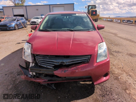 2010 Nissan Sentra S with VIN 3N1AB6AP4AL633850, listed as a Copart auction lot 55936165 with 156,942 mi miles and Salvage title. Bid and sale history available at DreamBid. Image 5.