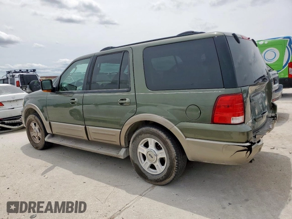 2003 Ford Expedition Eddie Bauer с VIN 1FMFU17L43LB97354, выставлен на аукционе Copart как лот 55065595 с пробегом 312 676 миль миль и Списание • Salvage title. История ставок и продаж доступна на DreamBid. Изображение 2.