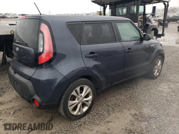 2015 Kia Soul + with VIN KNDJP3A51F7155099, listed as a Copart auction lot 84955784 with 134,036 mi miles and Clean Title. Bid and sale history available at carsss.com. Image 3.