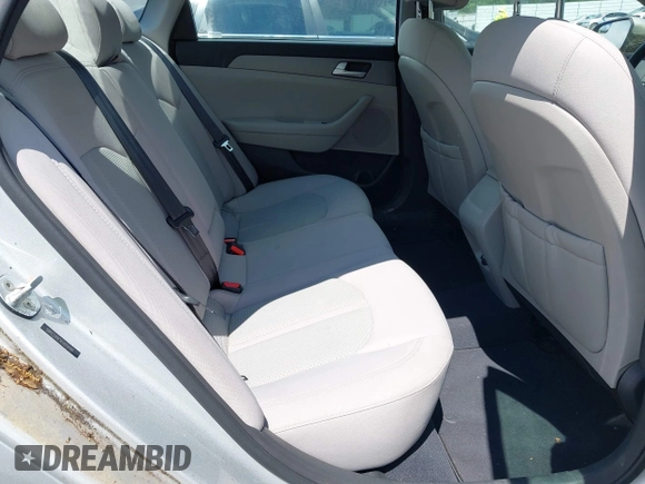 2015 Hyundai Sonata SE with VIN 5NPE24AF5FH054481, listed as a IAAI auction lot 42183252 with 107,370 mi miles and . Bid and sale history available at DreamBid. Image 8.