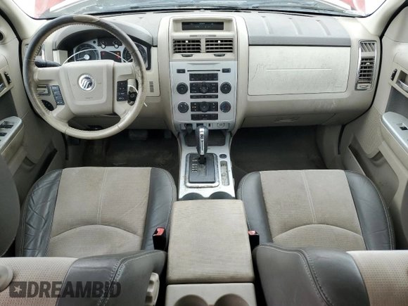 2009 Mercury Mariner Premier with VIN 4M2CU97G39KJ11050, listed as a Copart auction lot 57131665 with 201,602 mi miles and Salvage title. Bid and sale history available at DreamBid. Image 8.
