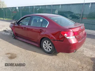 2010 Subaru Legacy Premium All-Weather Anniversary with VIN 4S3BMBC62A3238425, listed as a IAAI auction lot 42139177 with 201,801 mi miles and . Bid and sale history available at DreamBid. Image 3.