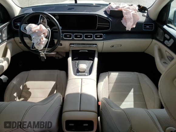 2022 Mercedes-Benz GLE 450 with VIN 4JGFB5KBXNA645994, listed as a Copart auction lot 50498785 with 41,047 mi miles and Salvage title. Bid and sale history available at DreamBid. Image 8.