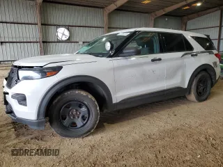 2021 Ford Explorer z VIN 1FM5K8AC7MNA08480, wystawiony jako Copart lot #77784154 z przebiegiem Nie podano mil oraz Szkoda całkowita • Salvage title. Historia ofert i sprzedaży dostępna na DreamBid. Obrazek 1.