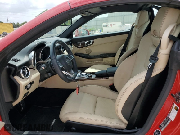 2017 Mercedes-Benz SLC 300 z VIN WDDPK3JA8HF136537, wystawiony jako Copart lot #59654803 z przebiegiem 40 503 mil mil oraz Nie do naprawy • Non repairable. Historia ofert i sprzedaży dostępna na DreamBid. Obrazek 7.