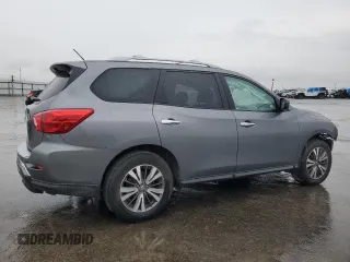 2018 Nissan Pathfinder S with VIN 5N1DR2MN4JC604526, listed as a Copart auction lot 47892325 with 66,187 mi miles and Salvage Title. Bid and sale history available at carsss.com. Image 3.