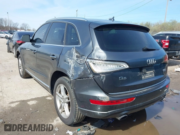 2017 Audi Q5 Premium Plus z VIN WA1L2AFP8HA015766, wystawiony jako IAAI lot #41967230 z przebiegiem 80 226 mil mil oraz . Historia ofert i sprzedaży dostępna na DreamBid. Obrazek 3.