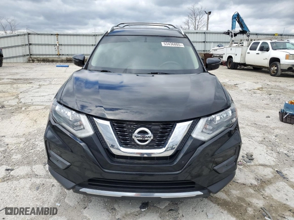 2017 Nissan Rogue S with VIN JN8AT2MT9HW130352, listed as a Copart auction lot 53436805 with 76,531 mi miles and Clean Title. Bid and sale history available at carsss.com. Image 5.
