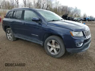 2016 Jeep Compass Latitude with VIN 1C4NJDEB9GD738788, listed as a Copart auction lot 53963875 with 124,781 mi miles and Clean Title. Bid and sale history available at DreamBid. Image 4.