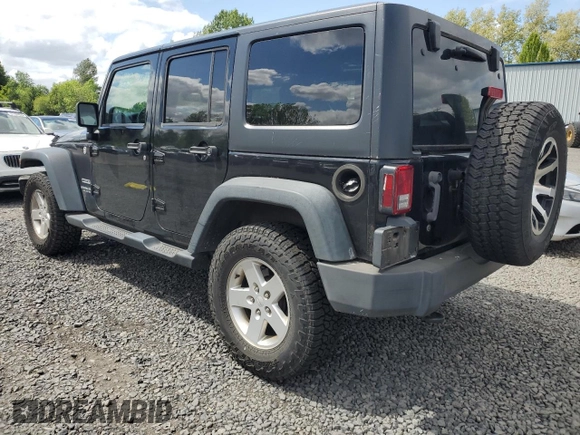 2013 Jeep Wrangler Unlimited Sport z VIN 1C4HJWDG2DL698061, wystawiony jako Copart lot #57823945 z przebiegiem 144 558 mil mil oraz Czysty tytuł • Clean title. Historia ofert i sprzedaży dostępna na DreamBid. Obrazek 2.