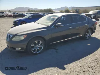 2011 Lexus LS 460 L with VIN JTHGL5EF6B5044167, listed as a Copart auction lot 50430845 with 182,704 mi miles and Clean Title. Bid and sale history available at carsss.com. Image 1.