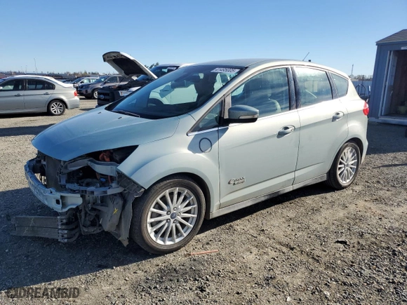 2013 Ford C-Max Energi SEL with VIN 1FADP5CU1DL521490, listed as a Copart auction lot 41495005 with 149,310 mi miles and Salvage Title. Bid and sale history available at carsss.com. Image 1.