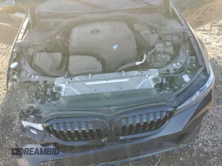 2023 BMW 3 Series 330i xDrive with VIN 3MW89FF08P8D10039, listed as a Copart auction lot 43472935 with 0 mi miles and Salvage Title. Bid and sale history available at carsss.com. Image 11.