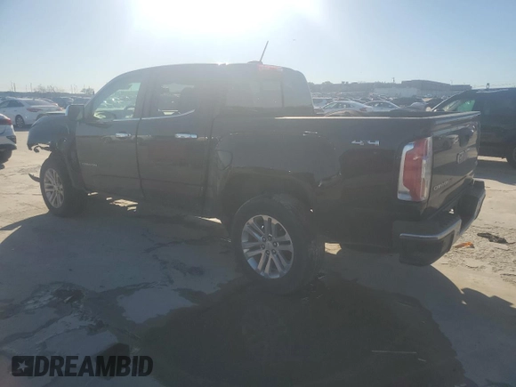 2020 GMC Canyon 4WD SLT with VIN 1GTG6DEN8L1104856, listed as a Copart auction lot 43580825 with 64,609 mi miles and Salvage Title. Bid and sale history available at carsss.com. Image 2.