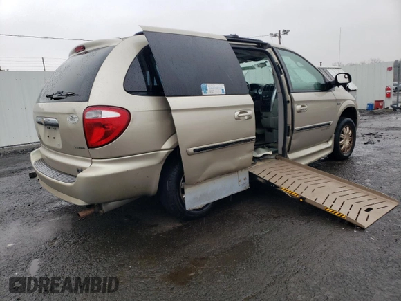 2007 Chrysler Town & Country LWB Touring with VIN 2A4GP54LX7R278250, listed as a Copart auction lot 42302535 with 89,174 mi miles and Salvage Title. Bid and sale history available at carsss.com. Image 3.