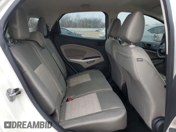 2021 Ford EcoSport S with VIN MAJ3S2FE6MC422838, listed as a Copart auction lot 43875045 with 18,820 mi miles and Salvage Title. Bid and sale history available at DreamBid. Image 12.