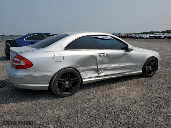 2003 Mercedes-Benz CLK-Class AMG with VIN WDBTJ76H63F046884, listed as a Copart auction lot 66536924 with 0 mi miles and Clean Title. Bid and sale history available at carsss.com. Image 3.