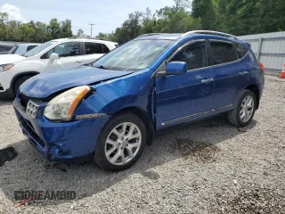 2011 Nissan Rogue SV z VIN JN8AS5MTXBW187378, wystawiony jako Copart lot #58924735 z przebiegiem 133 813 mil mil oraz Szkoda całkowita • Salvage title. Historia ofert i sprzedaży dostępna na DreamBid. Obrazek 1.