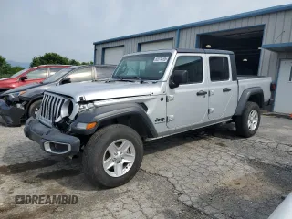 2023 Jeep Gladiator Sport S с VIN 1C6HJTAG8PL534103, выставлен на аукционе Copart как лот 63114795 с пробегом 42 054 миль миль и Списание • Salvage title. История ставок и продаж доступна на DreamBid. Изображение 1.