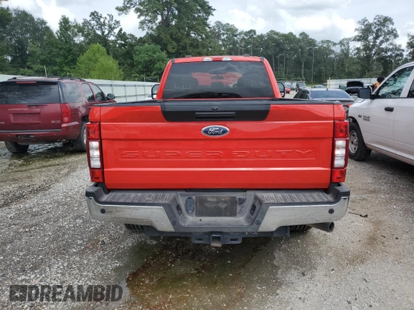 2022 Ford F-250 XL with VIN 1FT7X2A65NED39601, listed as a Copart auction lot 62040794 with 78,644 mi miles and Salvage title. Bid and sale history available at DreamBid. Image 6.