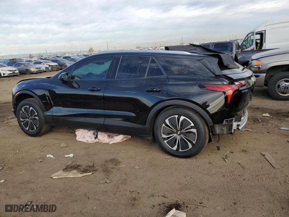2024 Chevrolet Blazer EV eAWD LT with VIN 3GNKDBRJXRS220599, listed as a Copart auction lot 76576764 with 5,593 mi miles and Salvage Title. Bid and sale history available at carsss.com. Image 2.