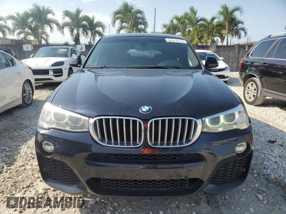 2017 BMW X4 xDrive28i with VIN 5UXXW3C35H0T80399, listed as a Copart auction lot 52573315 with 110,004 mi miles and Clean Title. Bid and sale history available at carsss.com. Image 5.