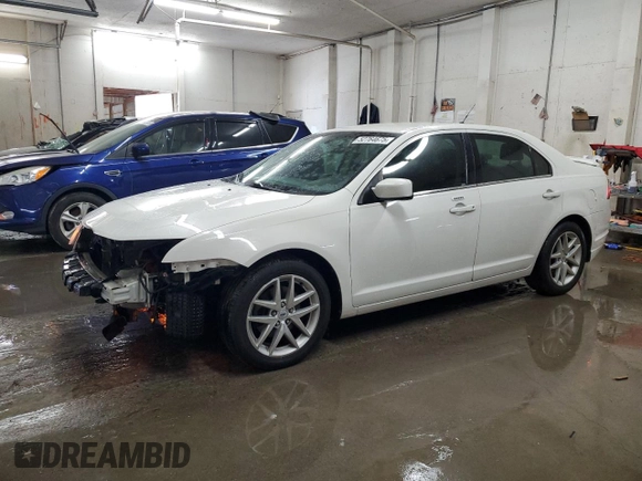 2012 Ford Fusion SEL with VIN 3FAHP0JA7CR330833, listed as a Copart auction lot 52764675 with 182,235 mi miles and Salvage Title. Bid and sale history available at carsss.com. Image 1.