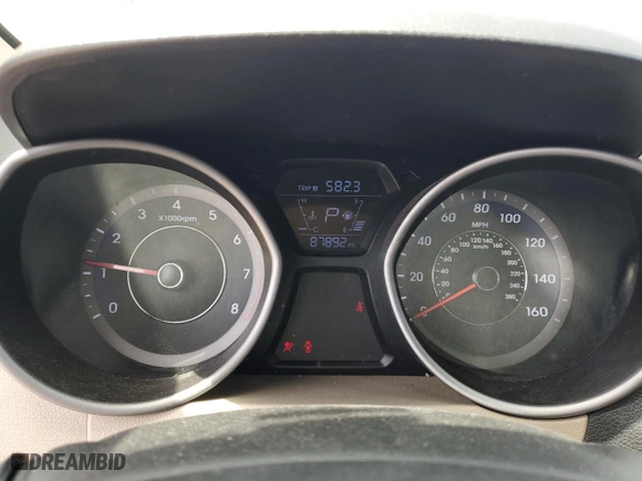 2016 Hyundai Elantra SE with VIN KMHDH4AE5GU626511, listed as a Copart auction lot 54536965 with 87,892 mi miles and Clean Title. Bid and sale history available at carsss.com. Image 9.