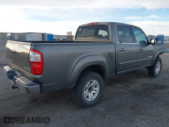 2005 Toyota Tundra SR5 with VIN 5TBDT44185S475556, listed as a IAAI auction lot 41589056 with 222,658 mi miles and . Bid and sale history available at DreamBid. Image 4.