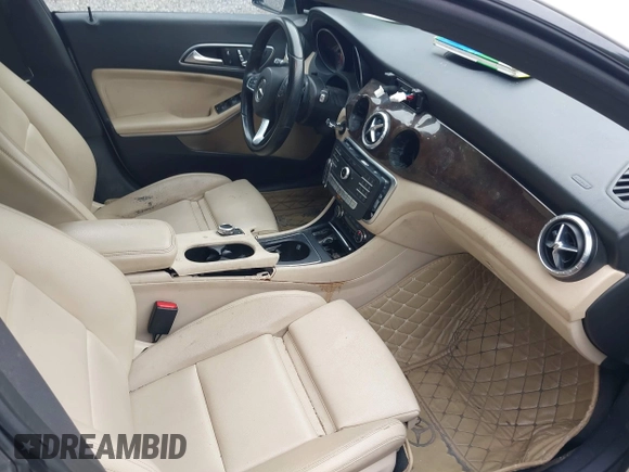 2018 Mercedes-Benz CLA 250 with VIN WDDSJ4GB2JN505570, listed as a IAAI auction lot 41946601 with 124,619 mi miles and . Bid and sale history available at DreamBid. Image 5.