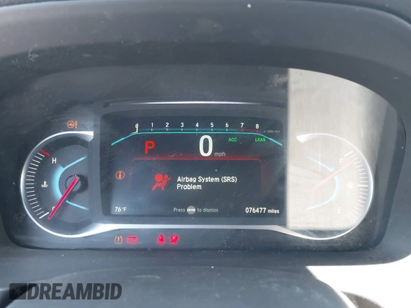 2019 Honda Passport EX-L with VIN 5FNYF7H56KB005380, listed as a IAAI auction lot 42403004 with 76,477 mi miles and . Bid and sale history available at DreamBid. Image 7.