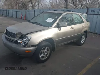 2000 Lexus RX 300 with VIN JT6HF10U8Y0125941, listed as a IAAI auction lot 41903827 with Not Provided miles. Bid and sale history available at carsss.com. Image 2.