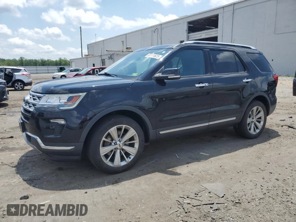 2018 Ford Explorer Limited with VIN 1FM5K8FH4JGC64564, listed as a Copart auction lot 63111625 with 145,794 mi miles and Clean title. Bid and sale history available at DreamBid. Image 1.