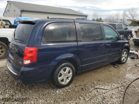 2013 Dodge Grand Caravan SXT with VIN 2C4RDGCG6DR651304, listed as a Copart auction lot 46397855 with 154,183 mi miles and Non Repairable. Bid and sale history available at carsss.com. Image 3.