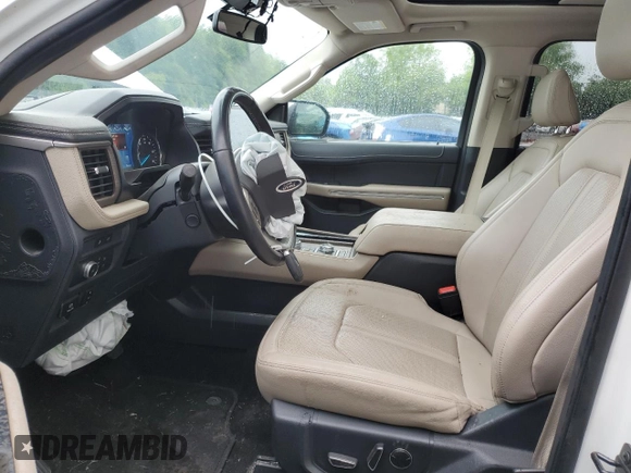 2022 Ford Expedition Limited z VIN 1FMJU2AT0NEA31719, wystawiony jako Copart lot #53566575 z przebiegiem 41 753 mil mil oraz Szkoda całkowita • Salvage title. Historia ofert i sprzedaży dostępna na DreamBid. Obrazek 7.