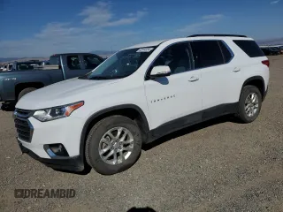 2019 Chevrolet Traverse LT Cloth with VIN 1GNEVGKW6KJ293957, listed as a Copart auction lot 68144334 with 75,276 mi miles and Salvage Title. Bid and sale history available at carsss.com. Image 1.