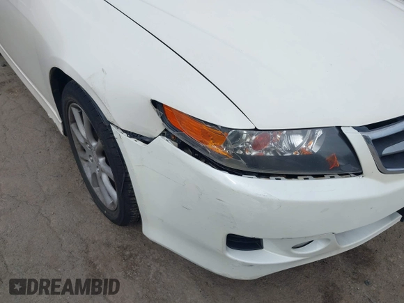 2007 Acura TSX with VIN JH4CL96867C015390, listed as a IAAI auction lot 41949836 with 239,078 mi miles. Bid and sale history available at carsss.com. Image 6.