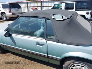 1989 Ford Mustang with VIN 1FABP44A9KF162813, listed as a IAAI auction lot 42194217 with 56,132 mi miles and . Bid and sale history available at DreamBid. Image 6.