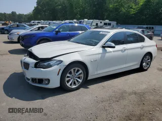 2015 BMW 5 Series 528i z VIN WBA5A5C57FD512814, wystawiony jako Copart lot #59026555 z przebiegiem 111 293 mil mil oraz Szkoda całkowita • Salvage title. Historia ofert i sprzedaży dostępna na DreamBid. Obrazek 1.