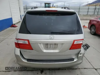 2007 Honda Odyssey EX-L with VIN 5FNRL386X7B414343, listed as a Copart auction lot 75622633 with 197,176 mi miles and Salvage Title. Bid and sale history available at carsss.com. Image 6.