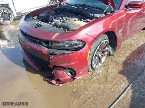 2020 Dodge Charger Scat Pack with VIN 2C3CDXGJ9LH181998, listed as a IAAI auction lot 41560734 with 114,049 mi miles. Bid and sale history available at carsss.com. Image 6.