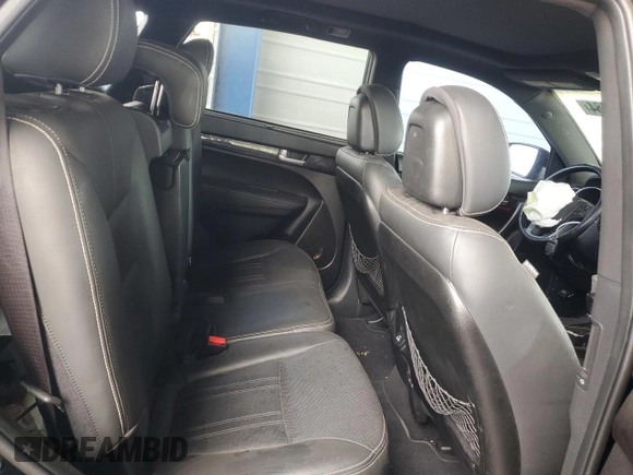 2014 Kia Sorento SX Limited with VIN 5XYKW4A75EG455700, listed as a Copart auction lot 64224484 with 66,328 mi miles and Salvage Title. Bid and sale history available at carsss.com. Image 10.
