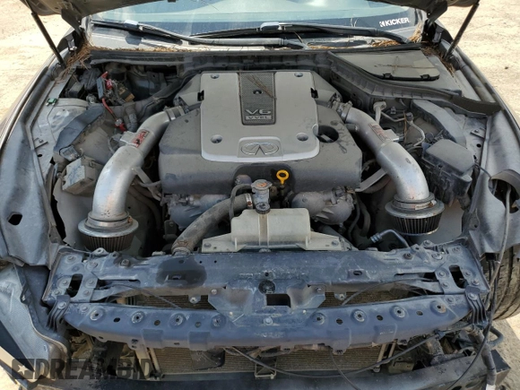 2015 Infiniti Q50 with VIN JN1BV7AP3FM342500, listed as a Copart auction lot 60143085 with 199,848 mi miles and Salvage title. Bid and sale history available at DreamBid. Image 11.